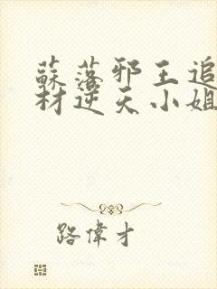 苏落邪王追妻废材逆天小姐