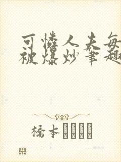 可怜人夫每天都被爆炒笔趣阁封面