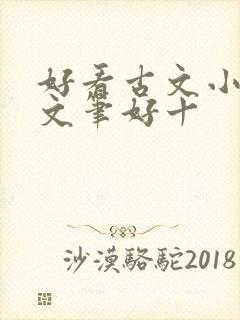 好看古文小说,文笔好十