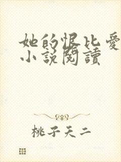 她的恨比爱长久小说阅读封面