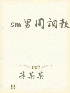 sm男同调教文