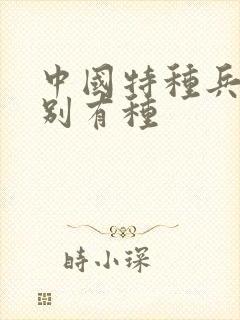 中国特种兵之特别有种