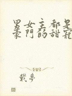 男女主都是顶级豪门的甜宠文