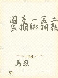 国产一区二区三区捆绑调教在线