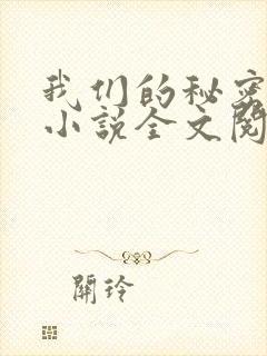 我们的秘密原著小说全文阅读