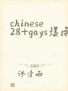 chinese28+gays爆操帅哥男男网站