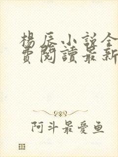 杨辰小说全文免费阅读最新章节