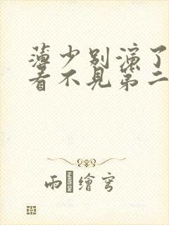 薄少别演了夫人看不见第二季