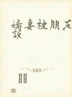 娇妻被朋友操小说封面