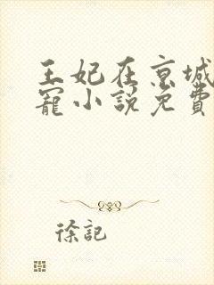 王妃在京城当团宠小说免费阅读