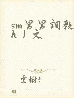 sm男男调教〈h丿文