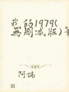 我的1979(无删减版)笔趣阁