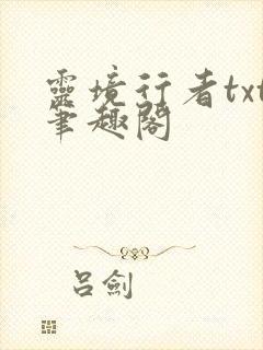 灵境行者txt笔趣阁