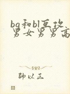 bg和bl互攻男女男男高h文封面
