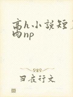 高h小说短篇纯肉np