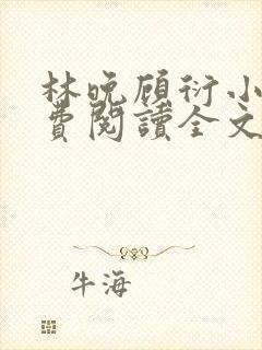 林晚顾衍小说免费阅读全文最新章节