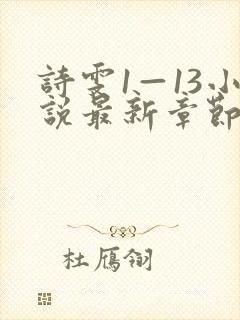 诗雯1—13小说最新章节更新时间