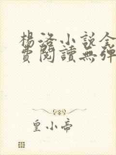 杨洛小说全文免费阅读无弹窗下载