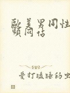 欧美男同性恋视频网站