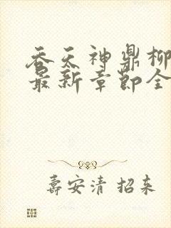 吞天神鼎柳无邪最新章节全文免费封面