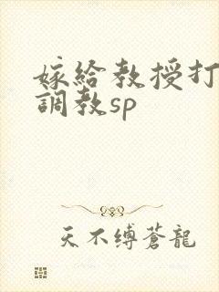 嫁给教授打屁股调教sp