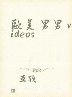 欧美 男男 videos