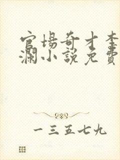 官场奇才李霖李澜小说免费阅读