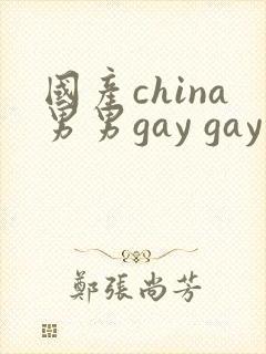 国产china男男gay gay网站