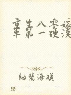 重生八零嫁给全军第一硬汉 九羊猪猪