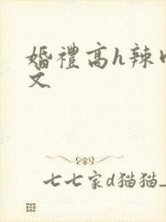 婚礼高h辣肉嗨文