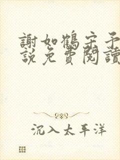 谢如鹤宋予朵小说免费阅读最新章节