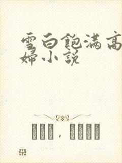 雪白饱满高耸美妇小说