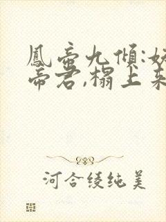 凤帝九倾:妖孽帝君,榻上来免费阅读封面