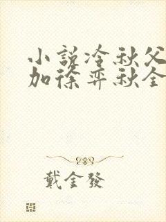 小说冷秋父女徐加徐弈秋全文封面