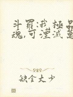 斗罗:我极品武魂,可湮灭万物