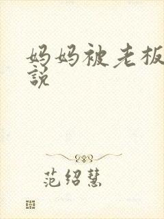 妈妈被老板操小说