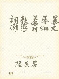 调教羞辱暴露高潮惩罚sm文