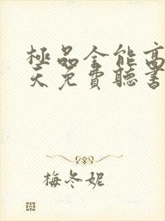 极品全能高手夏天免费听书