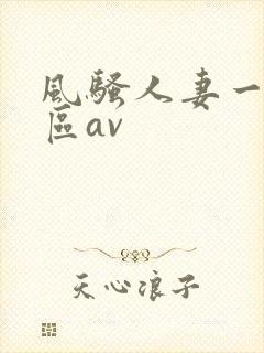 风骚人妻一区二区av