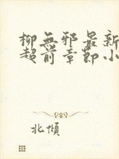 柳无邪最新最快超前章节小说下载封面