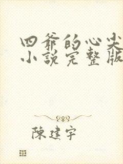 四爷的心尖宠妃小说完整版