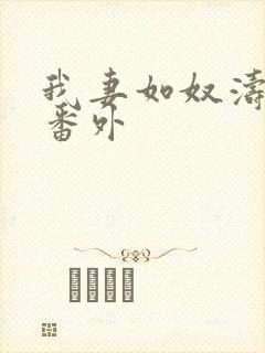 我妻如奴涛生日番外