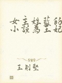 女主姓蓝的穿越小说为王妃