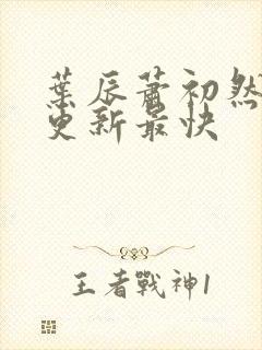 叶辰萧初然免费更新最快