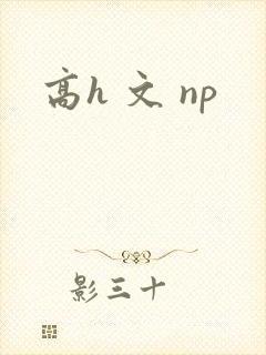 高h 文 np封面