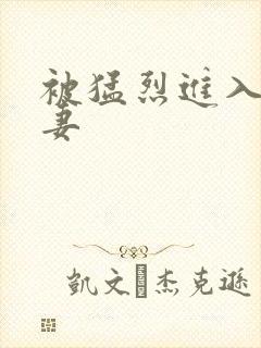 被猛烈进入的人妻