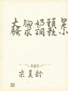 大胸奶头晃着发骚求调教小说