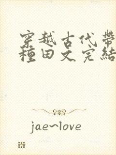 穿越古代带空间种田文完结封面