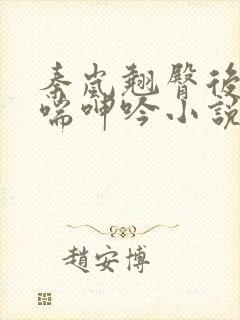 秦岚翘臀后进娇喘呻吟小说封面