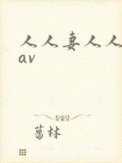 人人妻人人人妻av
